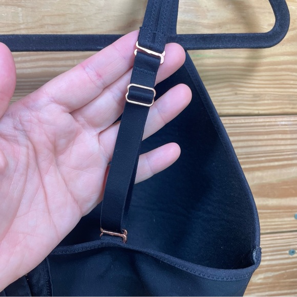 Aerie Womens 38DD Bra Real Me Wireless Black Adjustable Bra - Picture 3 of 6